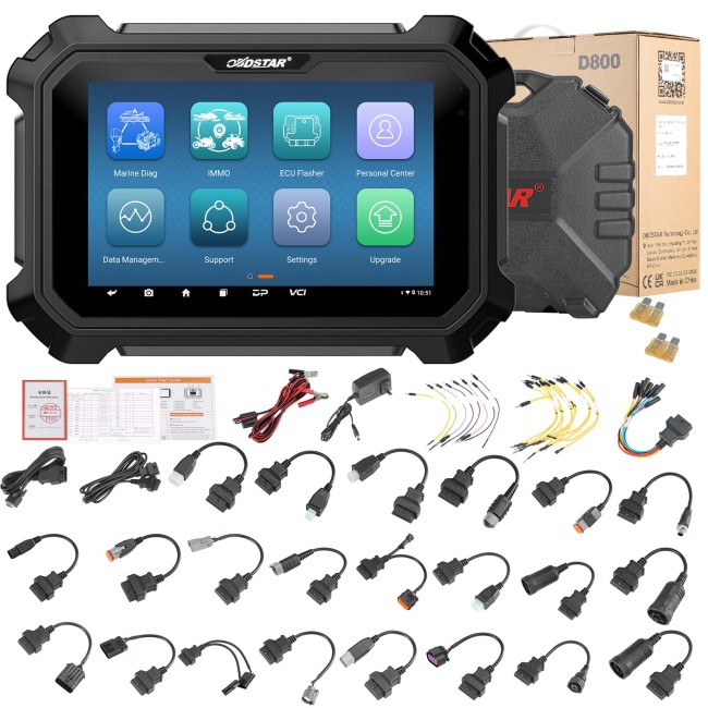 OBDSTAR D800 A+B+C+D Full Configuration Marine Scanner for Jet Ski/Outboard/Inboard/Generator