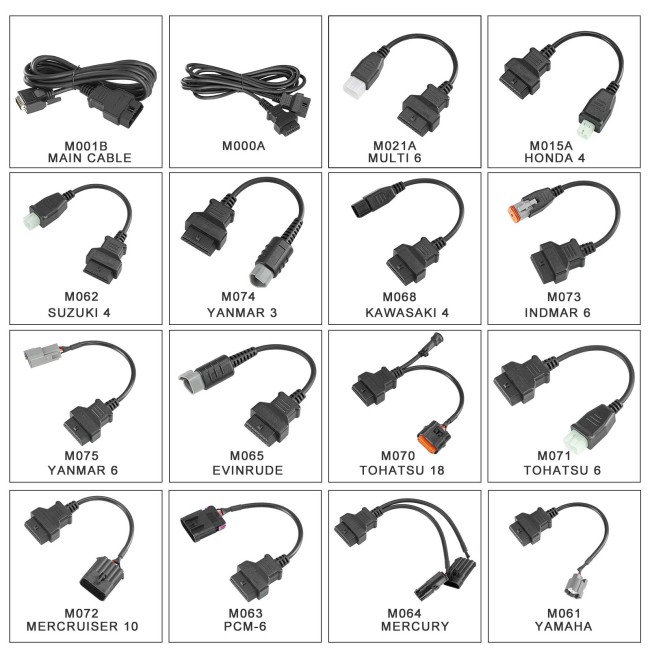 OBDSTAR D800 A+B+C+D Full Configuration Marine Scanner for Jet Ski/Outboard/Inboard/Generator