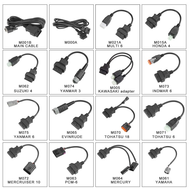OBDSTAR MarineMaster A+B+C+D Full Version Marine Diagnostic Tool for Jet Ski/ Outboard/ Inboard/ Generator 2 Years Free Updates